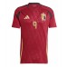 Maillot de foot Belgique Leandro Trossard #9 Domicile vêtements Europe 2024 Manches Courtes